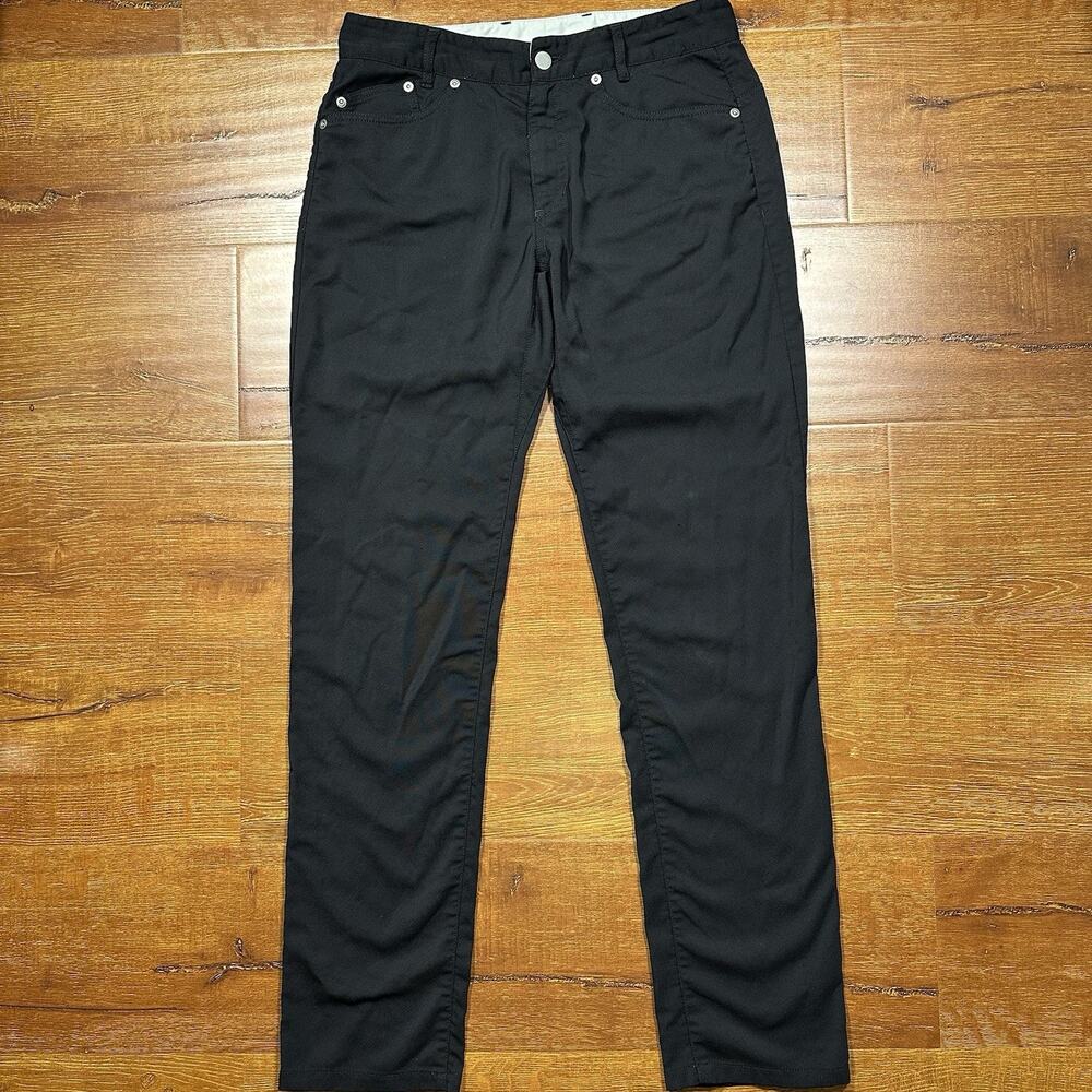 Outlier Workcloth Pants Mens 30x32 Black Performance Hybrid Nature Outdoor City